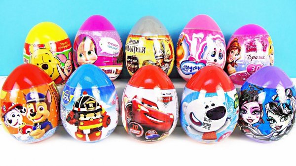 ПЛАСТИКОВЫЕ ЯЙЦА СЮРПРИЗЫ! Ми-ми-мишки,Робокар Поли,ТАЧКИ,Щенячий патруль,Дисней Surprise unboxing