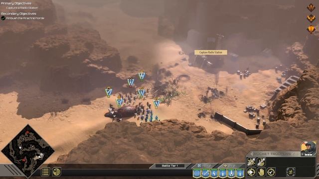 Starship Troopers: Terran Command Mission 10 Valley Of Death Brutal Difficulty смотреть онлайн