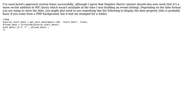 Wordpress: Sort my event calendar by date (3 Solutions!!) смотреть онлайн