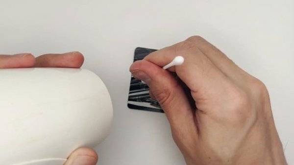 Как клеить наклейку на карту