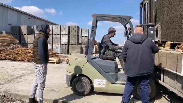 Погрузка Арболит Блока, Арболит Юг смотреть онлайн