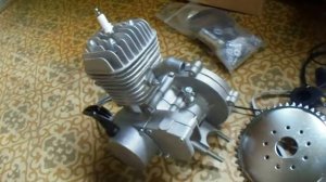 Двигатель F 80,для велосипеда Стелс,с автоматическим сцеплением.