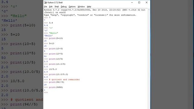 Python Day 2 Practical | Number and String Basics смотреть онлайн