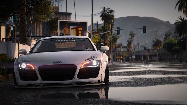 ☁️4k Live Wallpaper Audi r8 смотреть онлайн