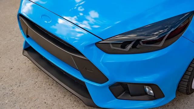 Gloss Light Blue Ford Focus ST Wrap смотреть онлайн