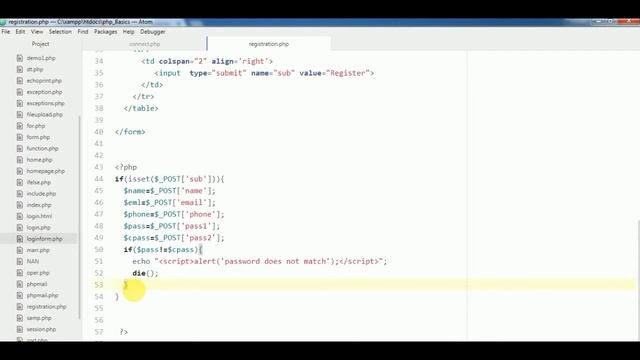 PHP MYSQLi TUTORIAL 27 INSERT data into MYSQL Database in PHP смотреть онлайн