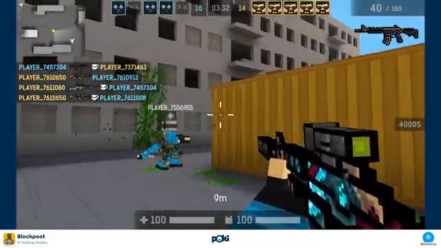 #15 M249 and MGPK on team death match (Blockpost@Poki) смотреть онлайн