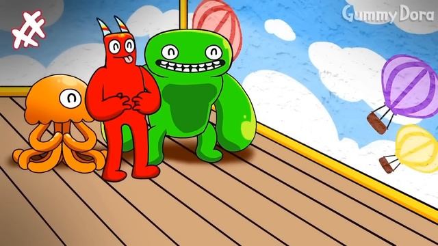 RAINBOW FRIENDS,GARTEN OF BANBAN 3,SKIBIDI TOILET,COACH PICKLES,JUMBO JOSH,CYAN,YELLOW PART 122 смотреть онлайн