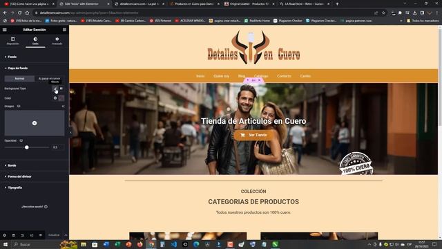 Creando una pagina de inicio en worpress y elementor смотреть онлайн