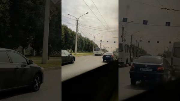 Троллейбус 10,весь маршрут