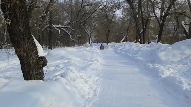 мото-снегокат MARLIN тандем смотреть онлайн