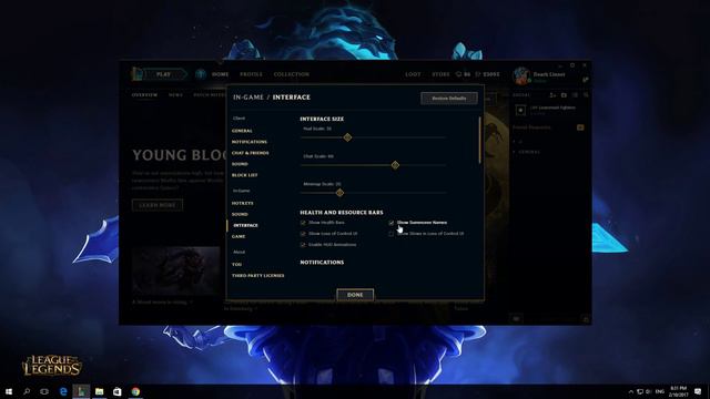 How To Enable Line Missile Display In League Of Legends Client 2017 смотреть онлайн