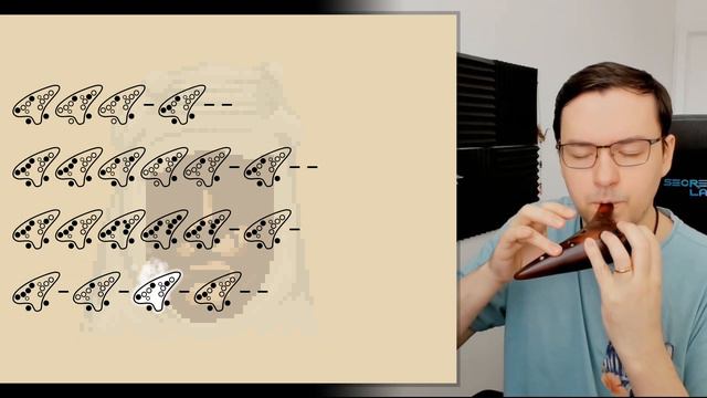 Lawrence Of Arabia - Main Theme - Ocarina Tutorial / Tabs