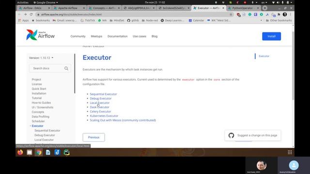 Обзор Apache Airflow. Практика по машинному обучению.