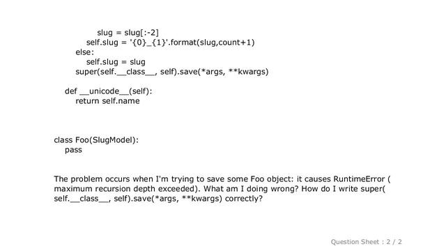 Django : Django abstract parent model save overriding смотреть онлайн