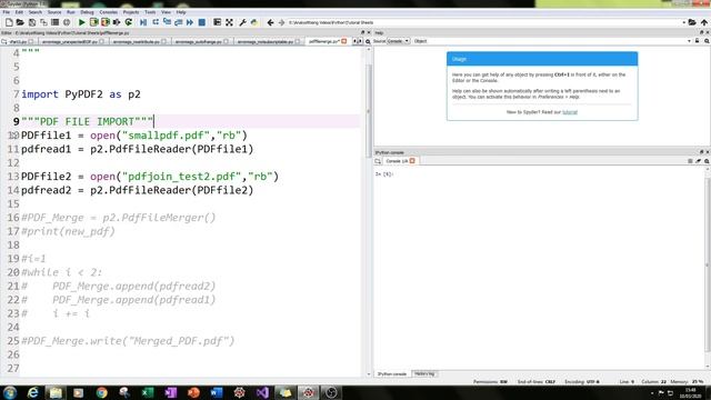 Joining Multiple PDF Files Using Python!! смотреть онлайн