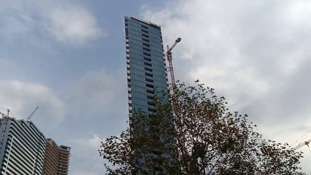 #ОТДЫХ В БАТУМИ | Rest in Batumi | Проспект Аллея Героев. Строительство в Батуми. смотреть онлайн