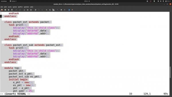 System Verilog Session 20 (Virtual Keyword)