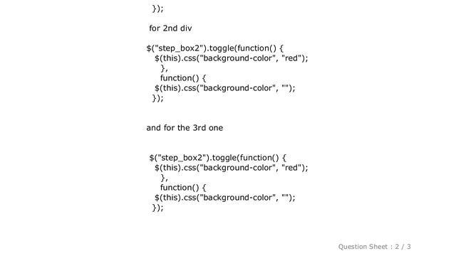 HTML : how to change the color of multiple div with onclick смотреть онлайн