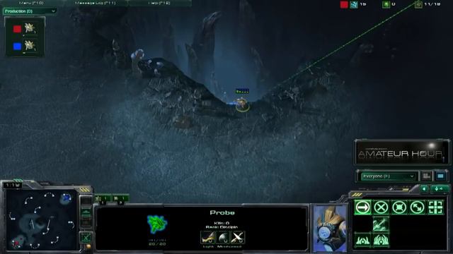 Starcraft 2 Amateur Hour - Protoss Wang on Wang - 2 of 4 смотреть онлайн