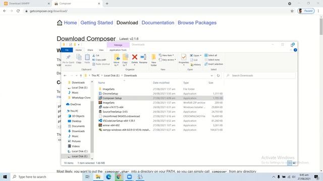 INSTALLING LARAVEL & CREATING FIRST APP смотреть онлайн