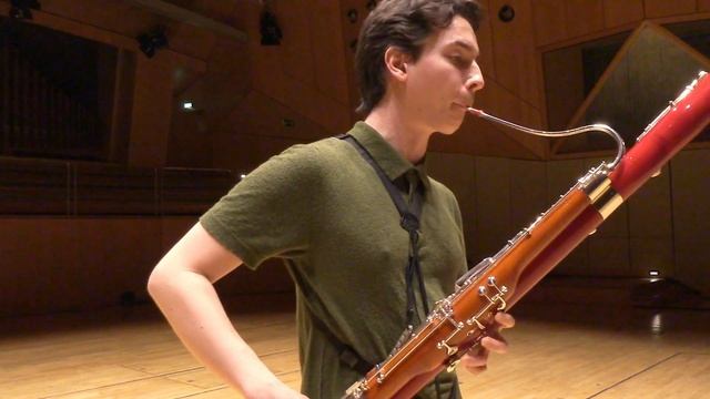 Paganini Caprice No. 5 - Theo Plath, bassoon смотреть онлайн