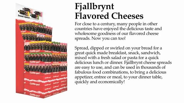 Fjallbrynt Flavored Cheeses