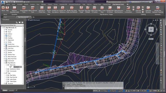 Pipe Network Productivity Tools - Modify Styles Rules and Materials смотреть онлайн