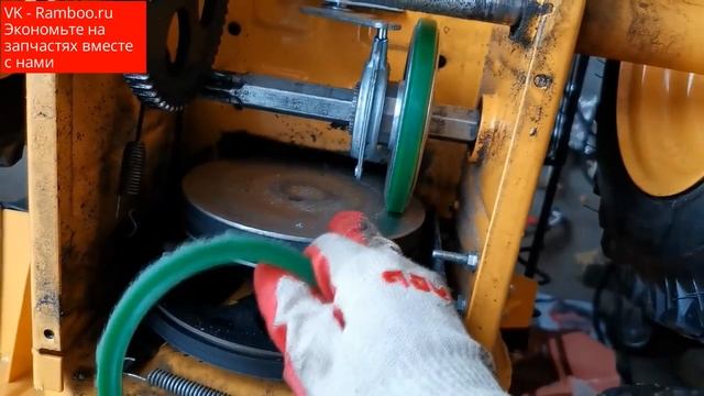 Замена фрикционного кольца на снегоуборщике и как сделать, что бы оно не изнашевалось Ramboo.ru - V смотреть онлайн