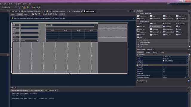 Java Persistence API 2/7 - Design GUI смотреть онлайн