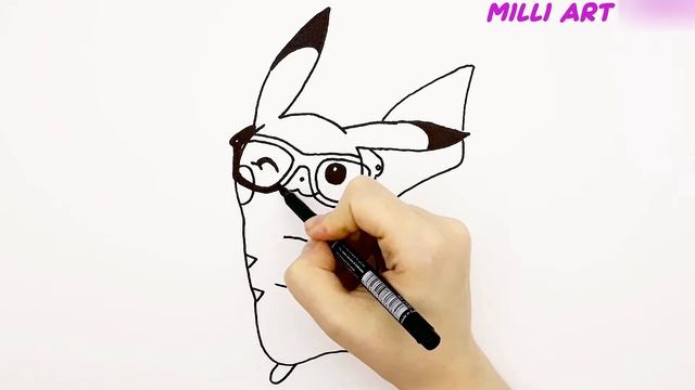 Как нарисовать покемона смотреть онлайн