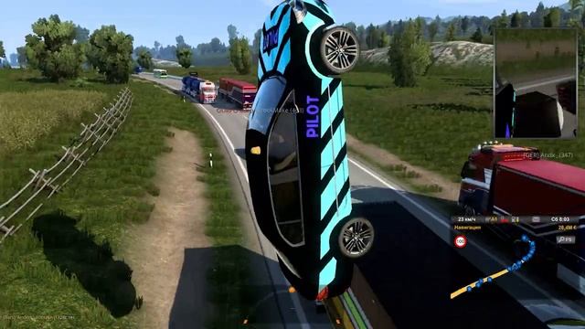 #2 ЗАБАНИТ ли МЕНЯ на TRUCKERSMP?! ets2 смотреть онлайн