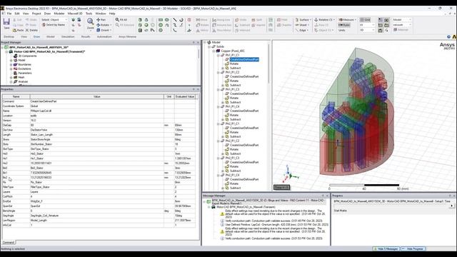 Ansys Automation of a Maxwell Motor Model using Motor-CAD Script: Part 1 смотреть онлайн
