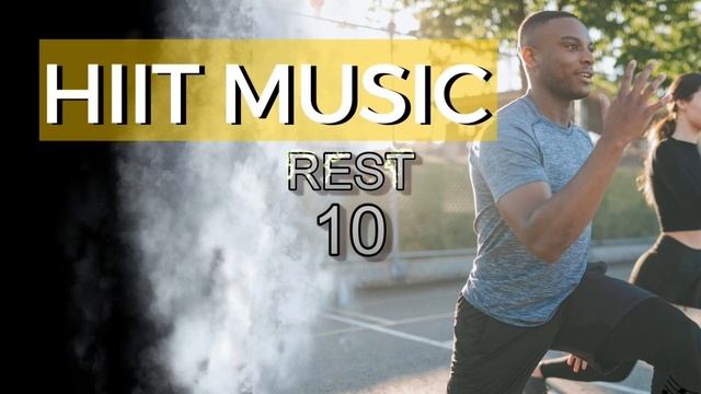 Hiit workout music with timer 40/20 - 20 min workout timer смотреть онлайн