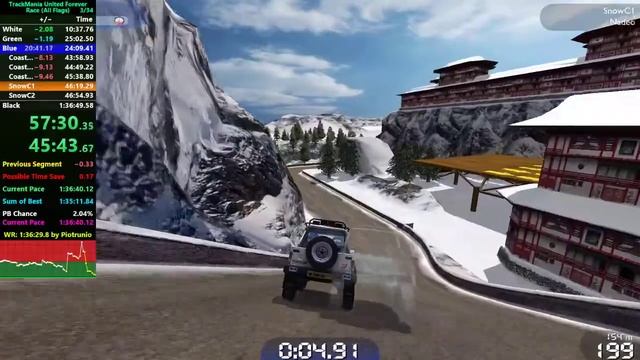 TrackMania United Forever - All Flags Speedrun - 1:36:24 (IGT) by MyKeY смотреть онлайн