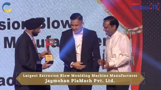 Winner of Largest Extrusion Blow Moulding Machine Manufacturer - Jagmohan PlaMach Pvt. Ltd. смотреть онлайн