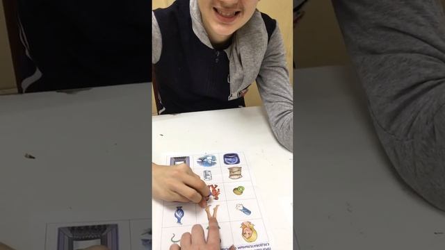 Фрагмент логопедического занятия с учеником с РАС. смотреть онлайн