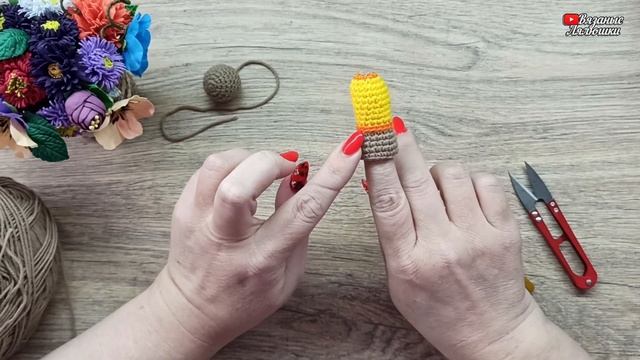 Мк сказка Доктор Айболит вяжем барбоса//часть 1//пальчиковый кукольный театр смотреть онлайн