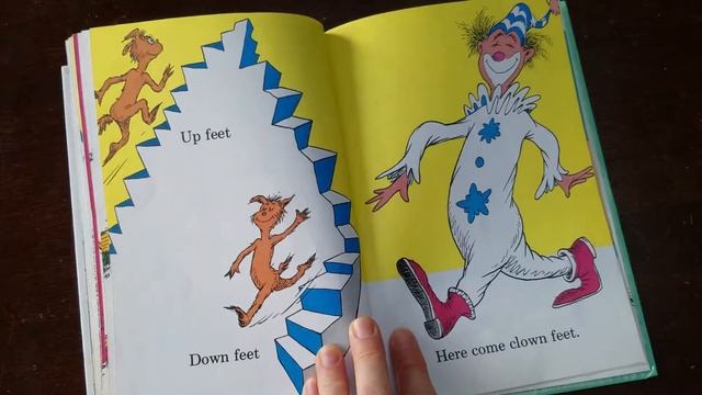 Story Time. The Foot Book. Read Books To Children. Читаем книги на английском детям