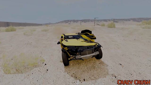 Cars vs Unfinished Roads Trap #13 BeamNg Drive смотреть онлайн