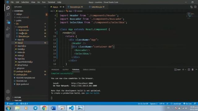 Crea tu propia React App - REST Countries API - Frontend Mentor Challenge - Parte 1 смотреть онлайн