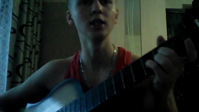 Кавер на гитаре песни "Незабудка"!! смотреть онлайн