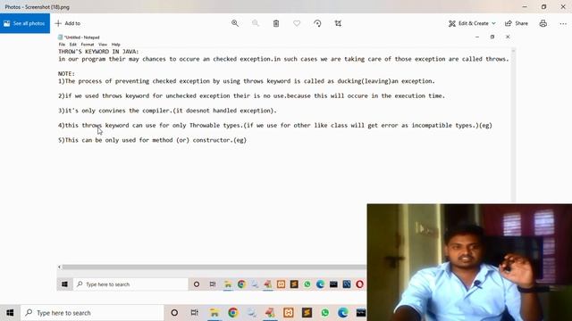 Throw's In Exception Handling||KRISHNA||In JAVA||PART-2|North Karnataka смотреть онлайн
