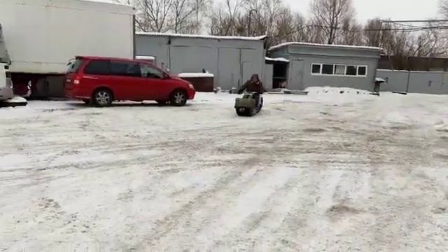 Первый выезд после апгрейда мотособаки!!!
