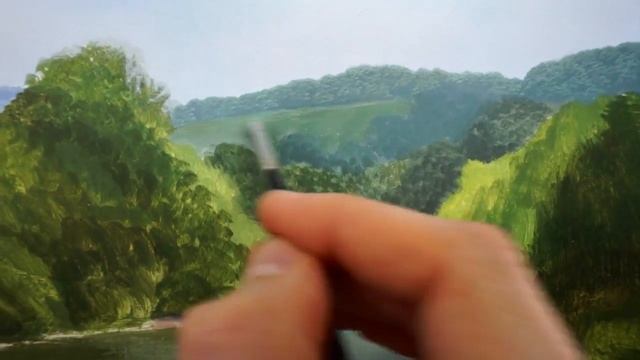 #3 How To Paint Trees In The Distance | Oil Painting Tutorial смотреть онлайн