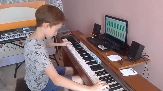 Soft Mozart Academy: Алексей (8), хроматическая гамма (июнь) смотреть онлайн