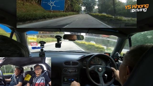 Honda CRX Delsol - 1.6 VTEC engine, 30 Yrs old VTEC Kicks In Yo On Genting / YS Khong Driving смотреть онлайн