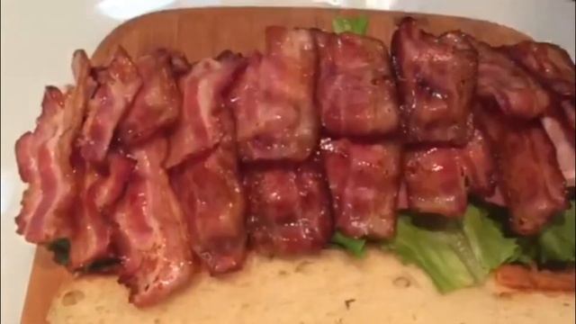 Большой сочный сэндвич с беконом (subway привет) лучший рецепт сэндвича в домашних условиях! смотреть онлайн