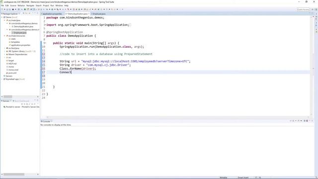 How to Insert Date Into MySQL Database Using PreparedStatement смотреть онлайн