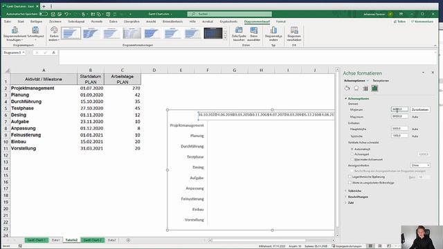 Gantt Chart in Excel erstellen I Excelpedia смотреть онлайн